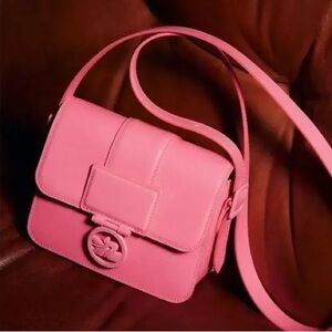 Box Trot Pink Crossbody Handbag by Longchamp